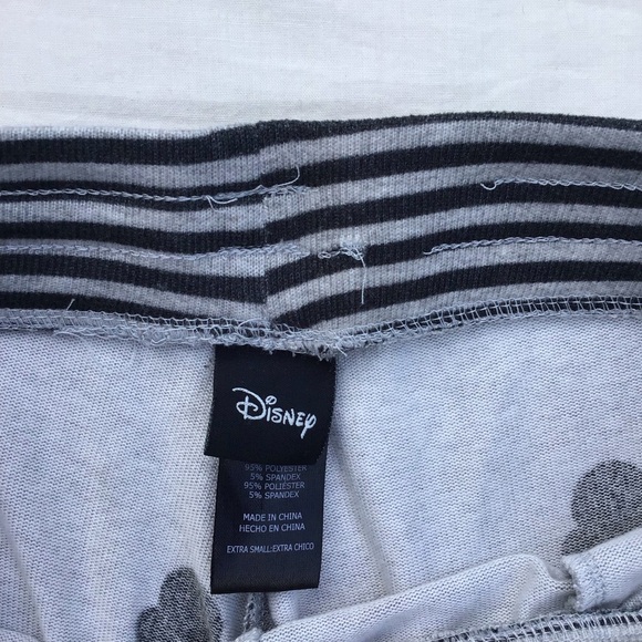 Disney Gray Top with Black Stripes - Picture 6 of 7